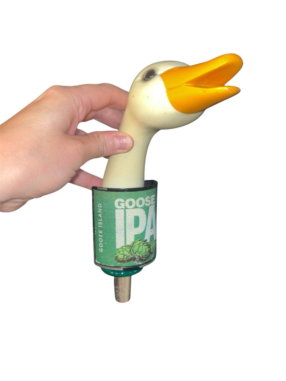 Goose Island IPA Beer Tap Handle Goose Head